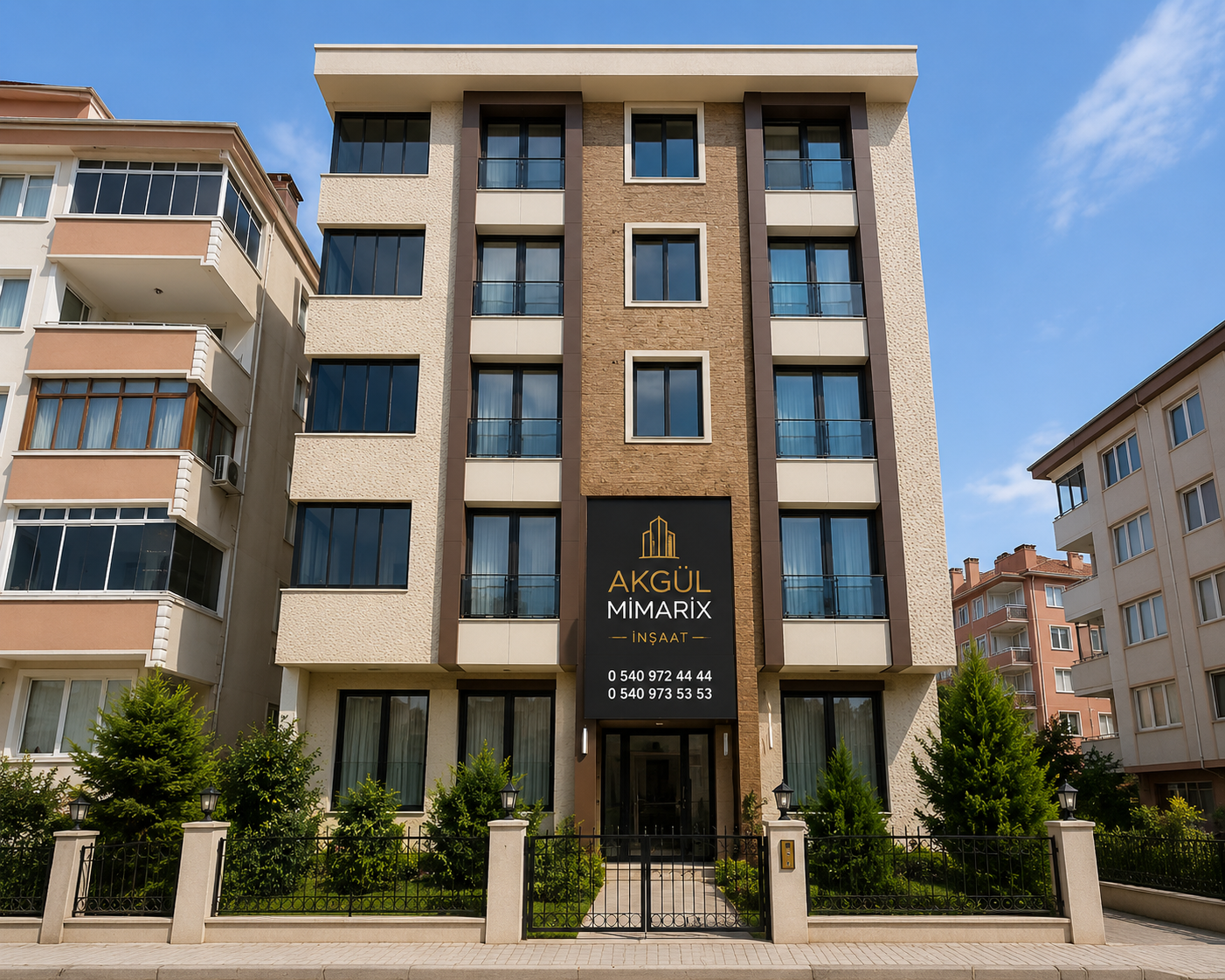 Modern Apartman ve Yaşam Alanları Projeleri Fonksiyonel mimari, estetik dış cephe ve kaliteli malzemelerle tasarlanan apartman projelerimiz, İstanbul'da konforlu yaşam alanları sunmaktadır.