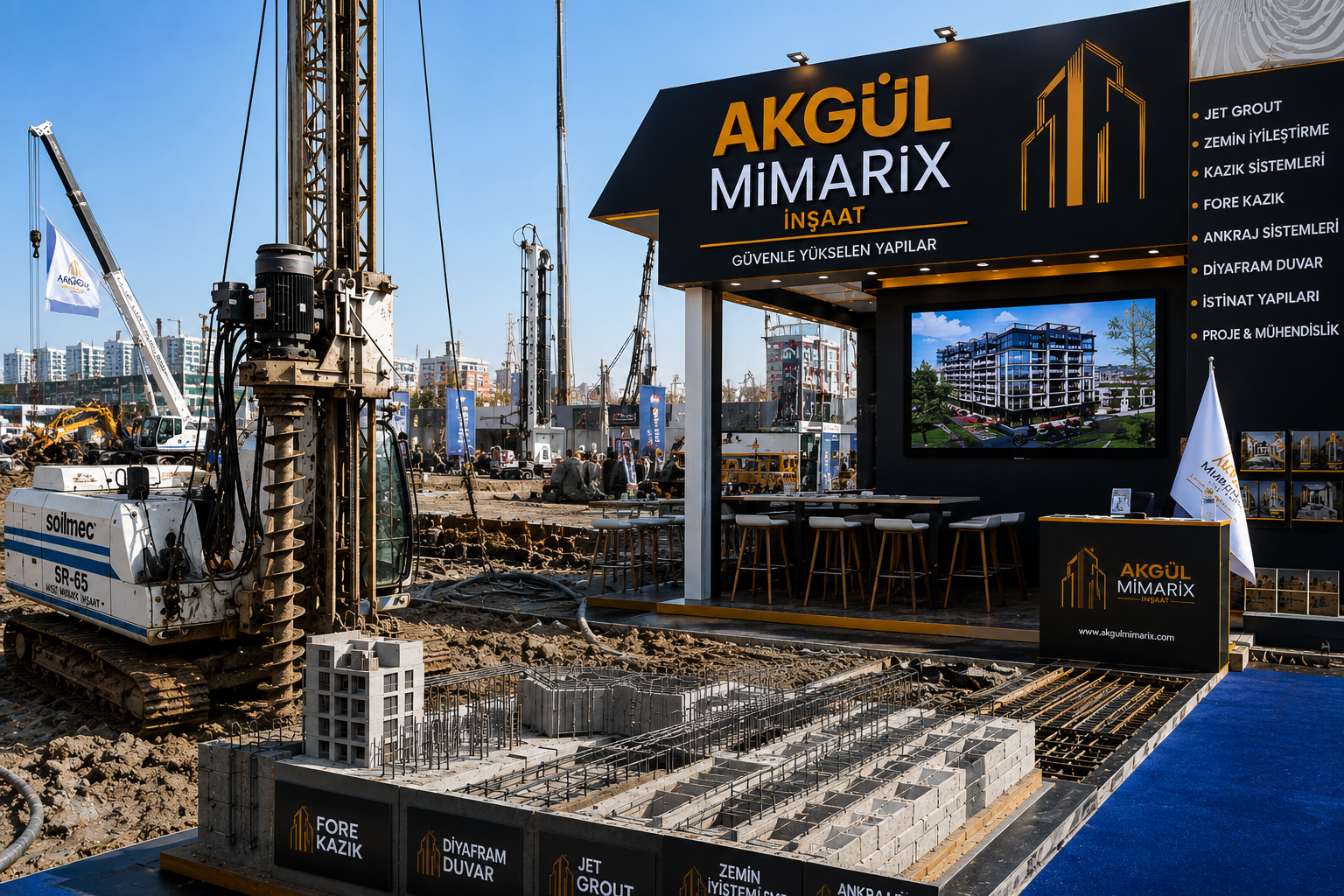 Jet Grout Avantajları Nelerdir Neden Bu Yöntemi Seçmelisiniz Özet Cevap Jet grout, dar alanlarda çalışabilme kabiliyeti, vibrasyonsuz işlemi, gürültü kirliliği yaratmaması ve kimyasal madde içermeyip tamamen çevre dostu (çimento-su) olmasından dolayı tercih edilir. Yüzey iyileştirmesi, mekanik sıkıştırma gibi alternatiflere ya da devasa fore kazık makinelerinin sığamadığı dar şantiyelere nazaran jet grout son derece modüler ve portatiftir. Özellikle şehir içi dönüşüm projelerinde sıkça başvurulan bu yöntemin mühendislik avantajları şunlardır  Tablo 1 Jet Grout Yönteminin Teknik ve Çevresel Avantajları Ara Kriterler	Açıklama & Faydalar Çevre Dostu Uygulama	Kimyasal reçine türevli derin karıştırma uygulamaları ve sentetik şerbetlerin aksine yalnızca doğal klinker çimento ve su harmanlanarak zemine aktarılır, toksik madde yaratmaz. Titreşim Eksikliği (Vibrasyon)	Palplanş çakma makinesi veya vibro makinelerin yarattığı yıkıcı ve çatlatıcı titreşimler yoktur. Hassas restorasyon şantiyelerinde dahi çalışır. Kesiti Ayarlanabilirlik	Pompa basıncını, dönüş hızını ve akışkan tipini (Jet 123) sistem anlık değiştirerek tasarımda kolon çapının değişken tutulabilmesine imkân verir. Ekonomik Hız	Günlük metretül üretimi yüksektir. Fore kazıklara oranla demir donatı ihtiyacı (bazı projelerde kılıç donatı kullanılsa da) minimum olduğu için bütçe avantajı yaratır.
